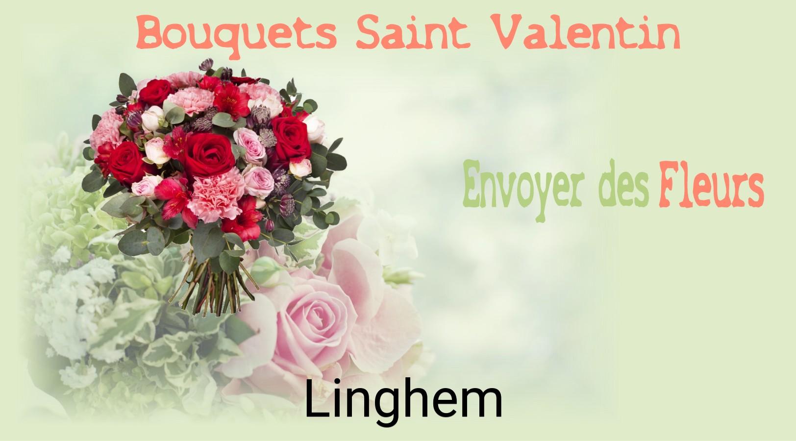 Roses de Saint-Valentin livrées à Linghem